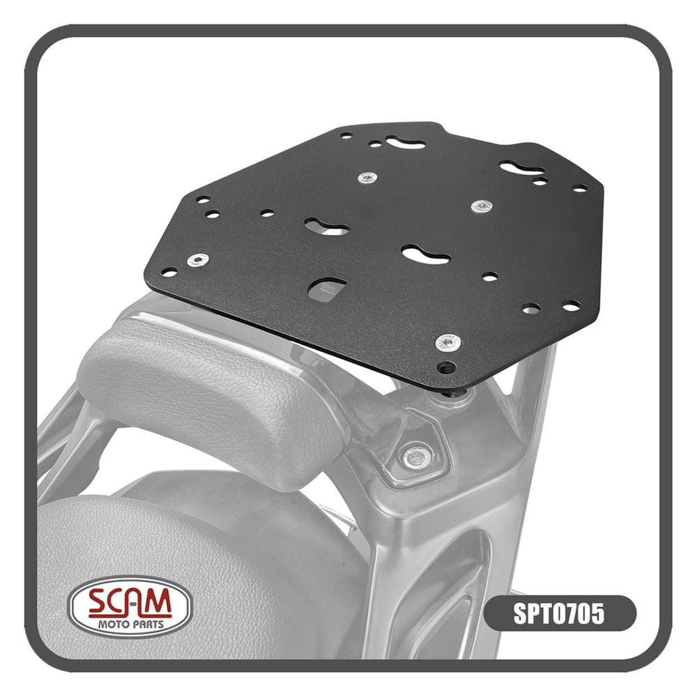 Churrasqueira / Suporte de Baú Bajaj Dominar 400 2023+ Scam