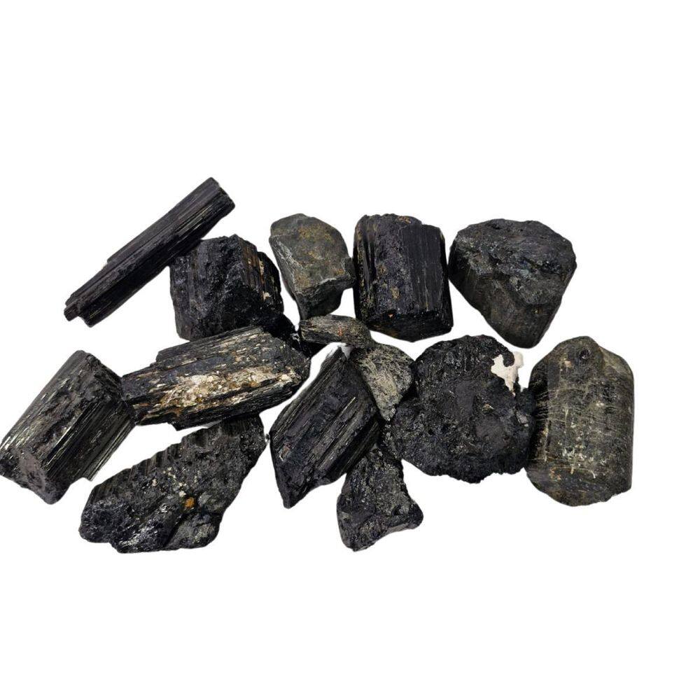 Pedra Natural Turmalina Negra Bruta 1 Kilo