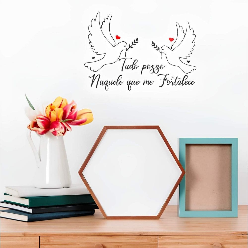 Adesivo De Parede Tudo Posso