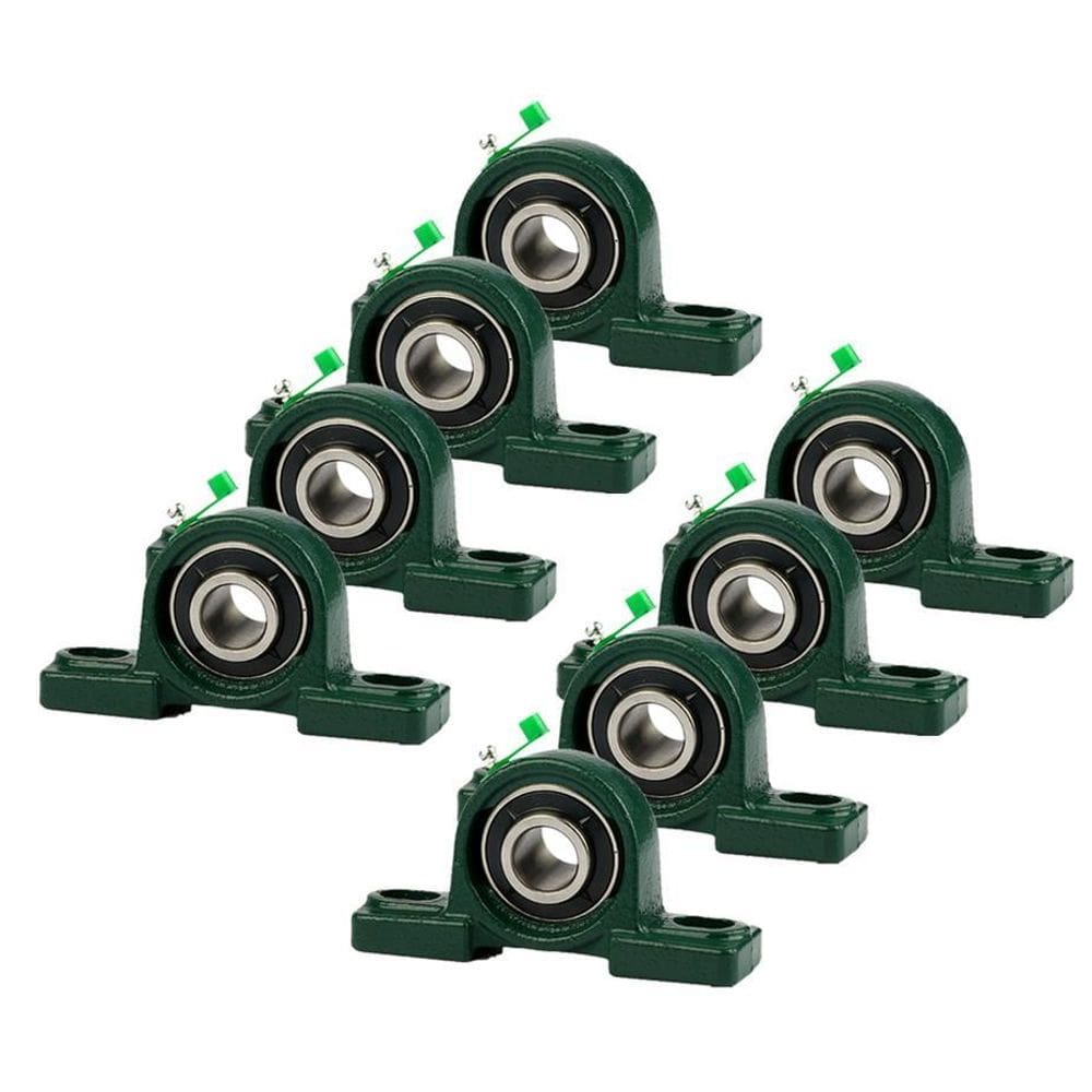 08 Mancal Pedestal Com Rolamento P204 20Mm