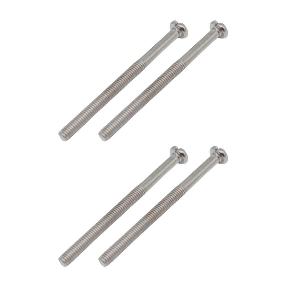 Kit 4 Parafuso Para Captador Humbucker Cromado Guitarra