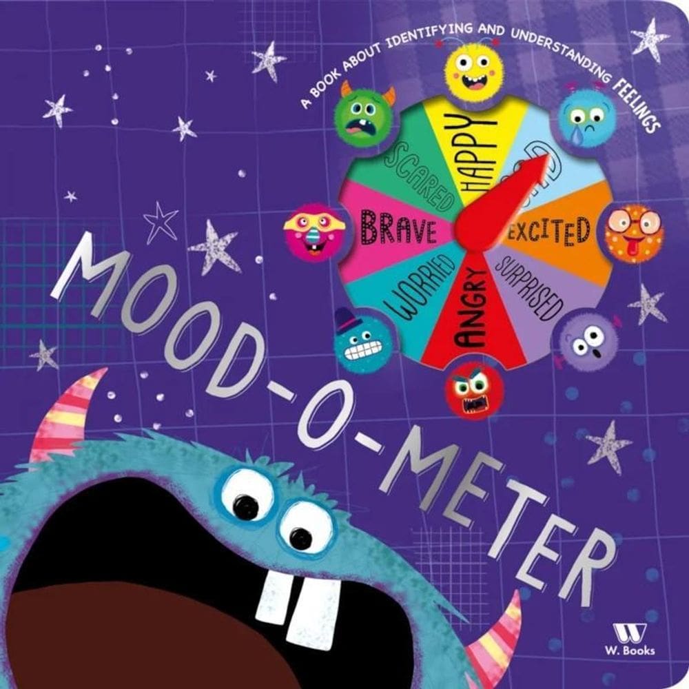 Livro Cartonado Mood-O-Meter - Em Inglês - W. Books