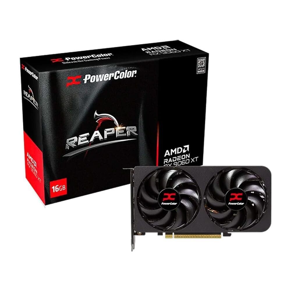 Gpu Powercolor AMD Radeon RX 9060XT 16GB GDDR6 128BITS 16G-A