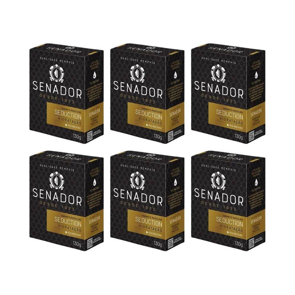 Sabonete Senador 130G Seduction - Kit C/6Un