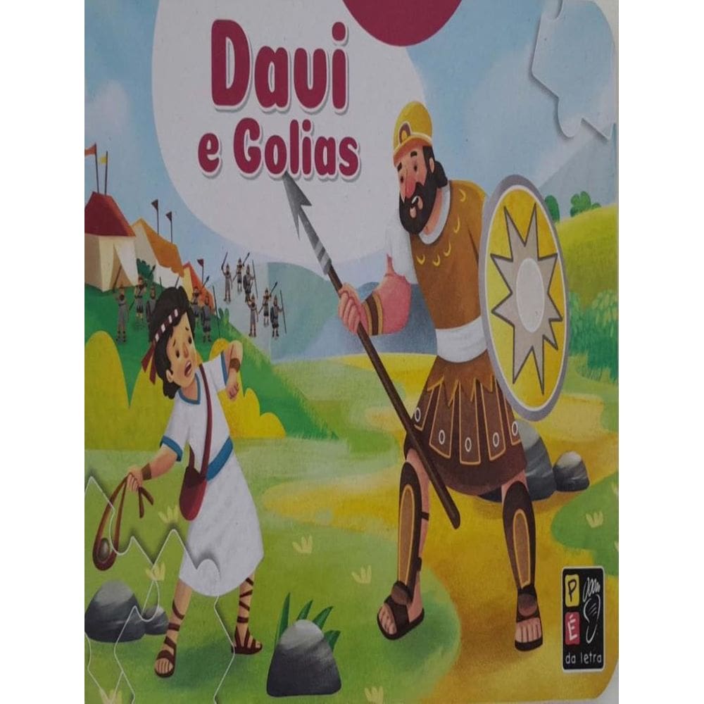 Livro Quebracabeca Davi E Golias