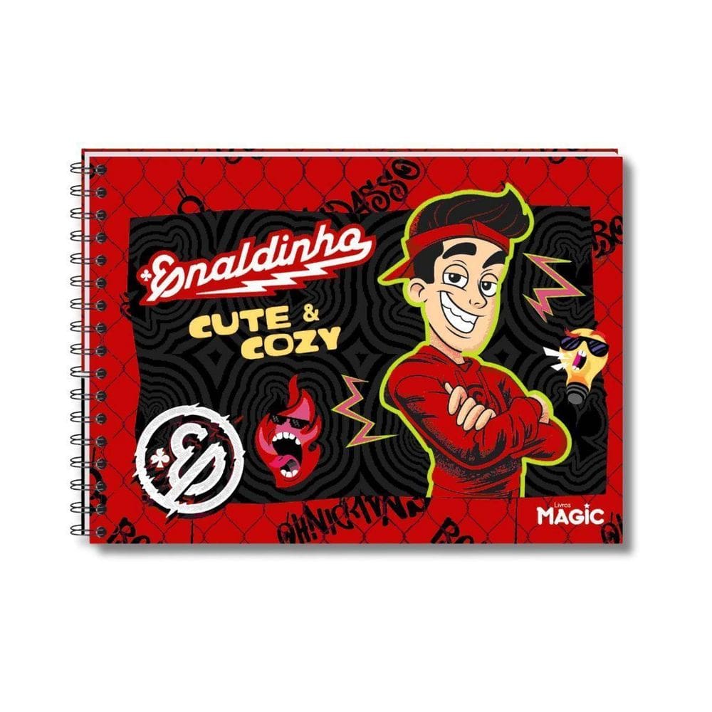 Livro De Colorir Enaldinho Bobbie Goods Bobby Fluffy & Cozzy