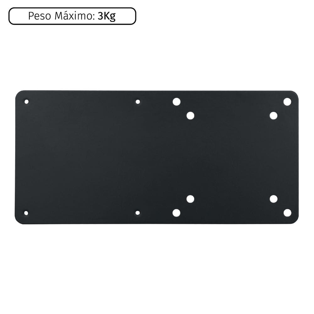 Suporte para NUC THIN Client CPU Mini PC Gabinete Mini - para ATRÁS do MONITOR- PLMSN01