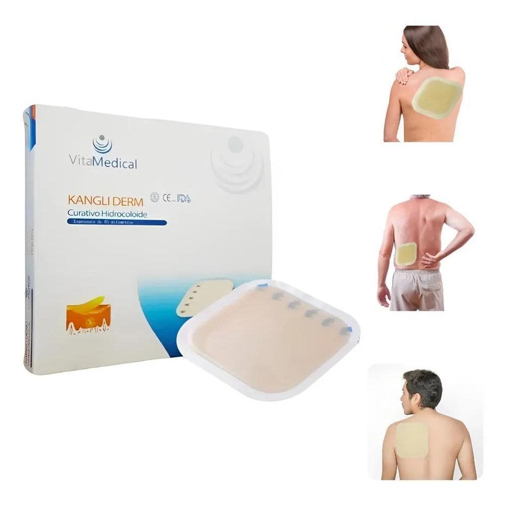 2X Curativo Hidrocoloide Fino 20X20 - C/Borda  01 Unidade