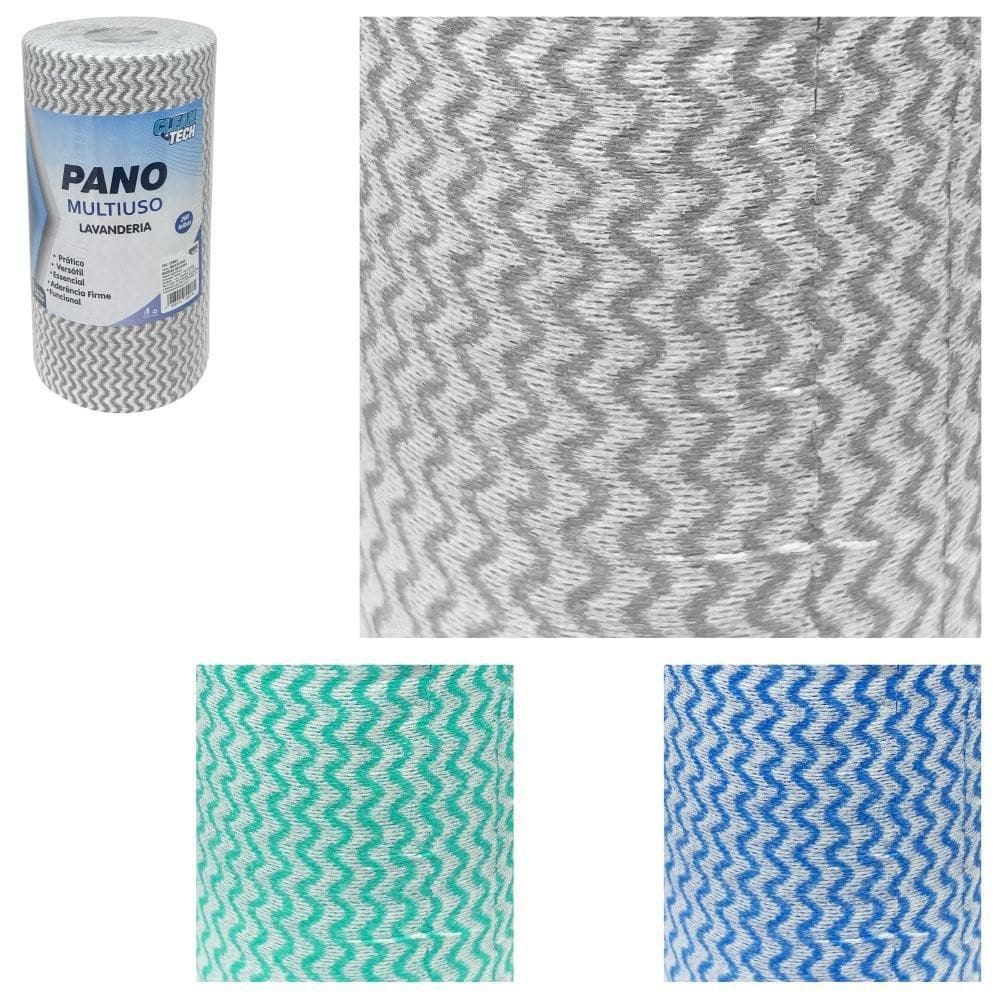 Rolo De Pano Multiuso Lavanderia 200 Folhas