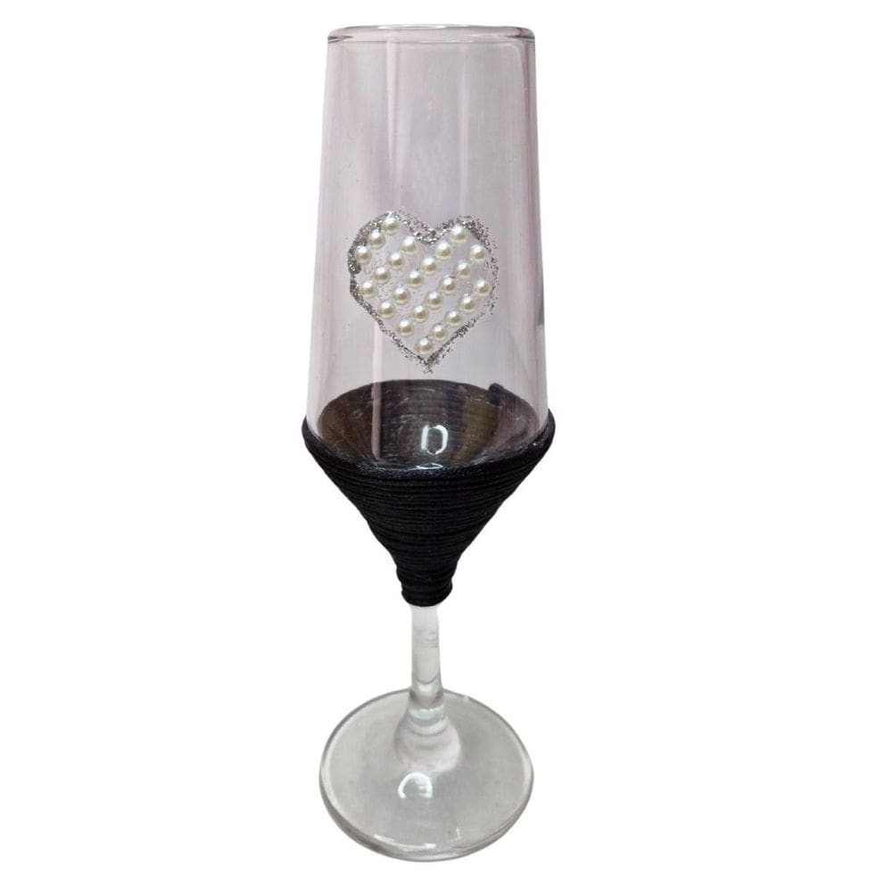 Taça Vidro Casamento Noivos Presente Amor