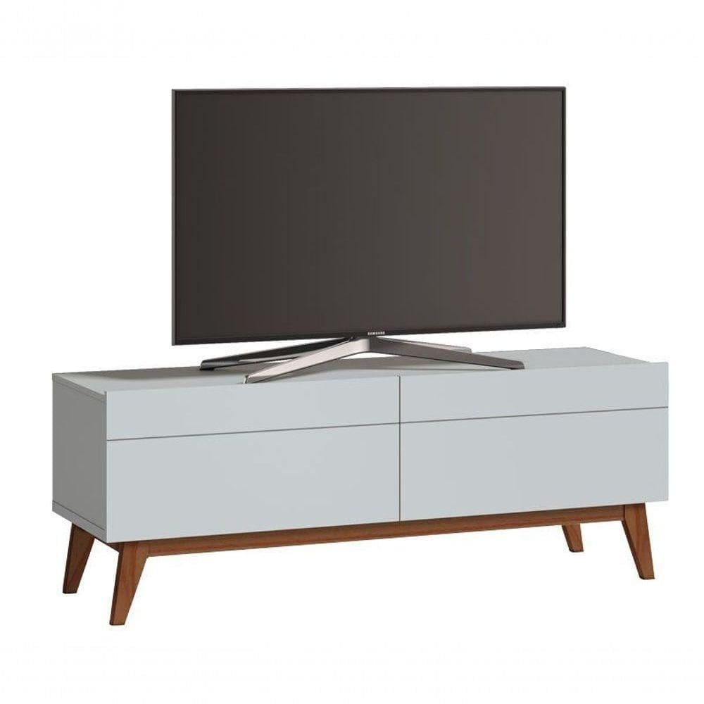 Rack Classic 2g 1.4 Branco Acetinado - Imcal Móveis