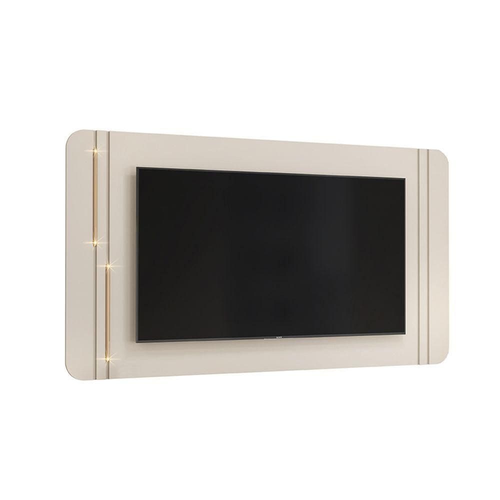 Painel Ariana Com Cantos Arredondados Off White