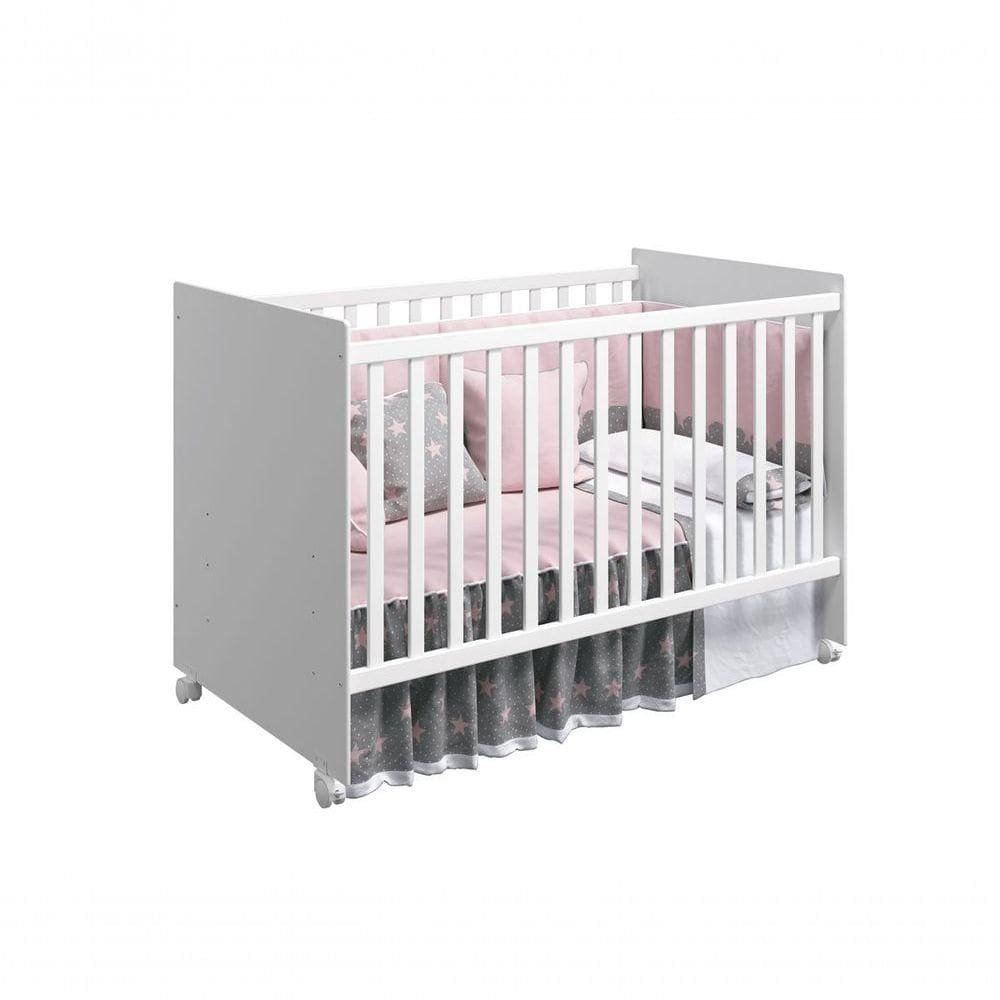 Berço Americano Tico Branco Fosco - Reller