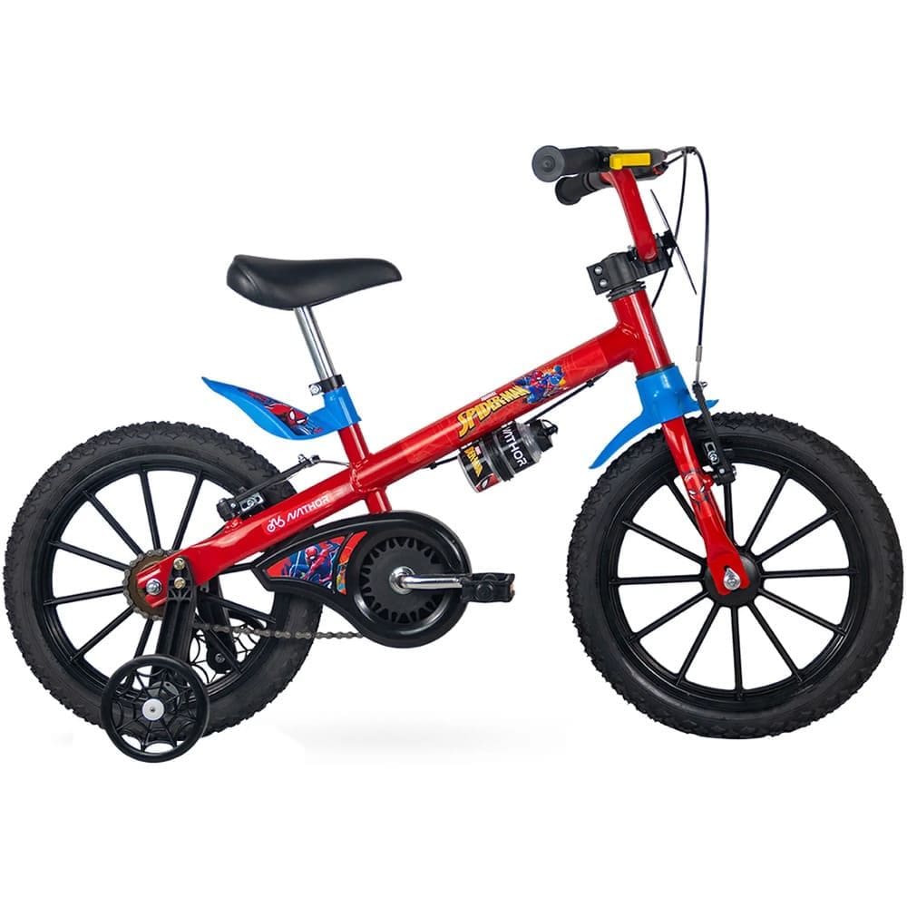 Bicicleta ARO 16 Spider MAN Nathor - 101250160007 VERM / Azul