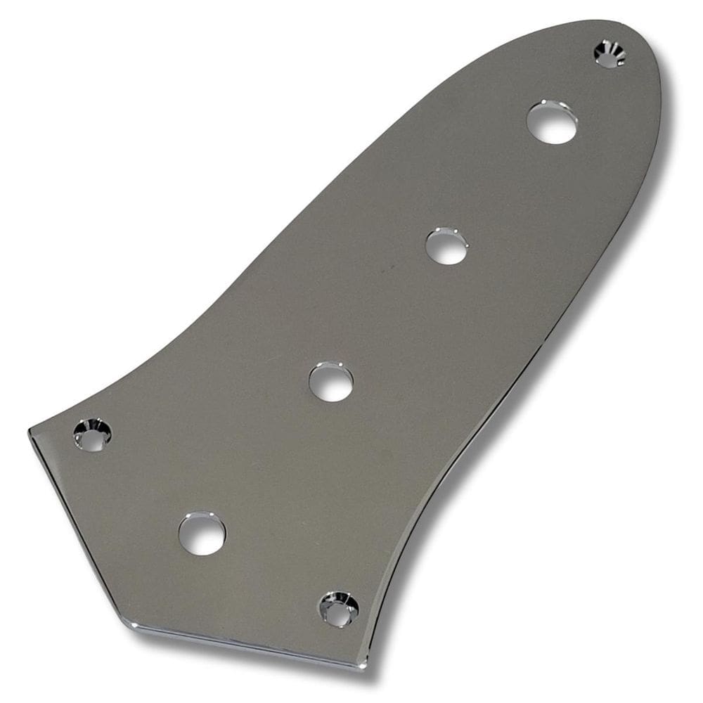 Control Plate Para Baixo Jazz Bass Cromado Ronsani