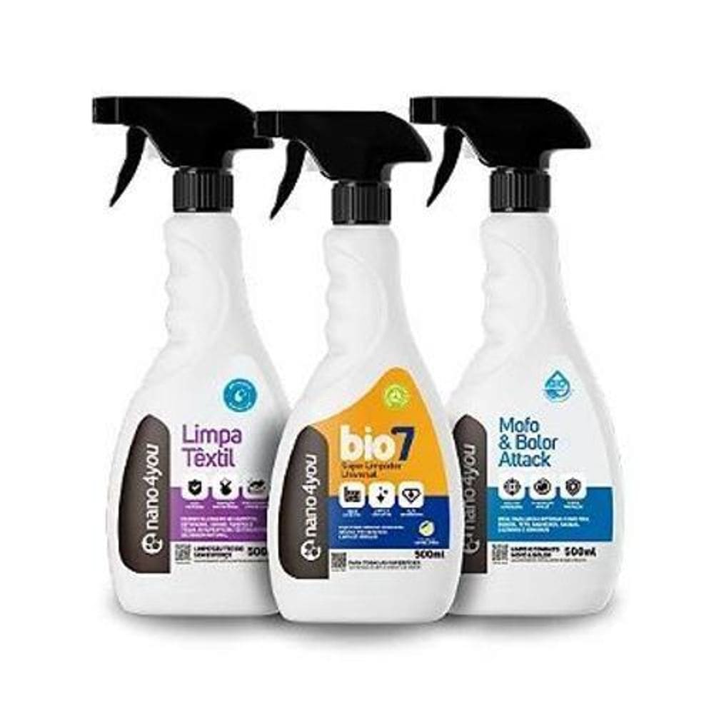 Nano4You Kit Limpeza Têxtil