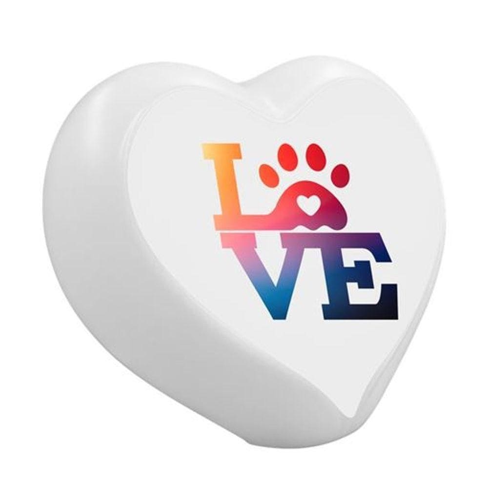Luminária Coração Love Pet Usb