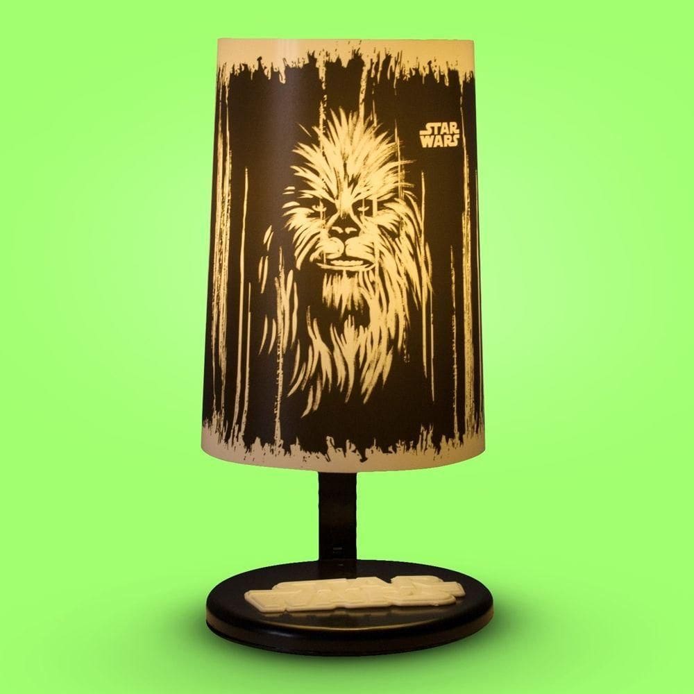 Luminária Abajur De Mesa Chewbacca Star Wars