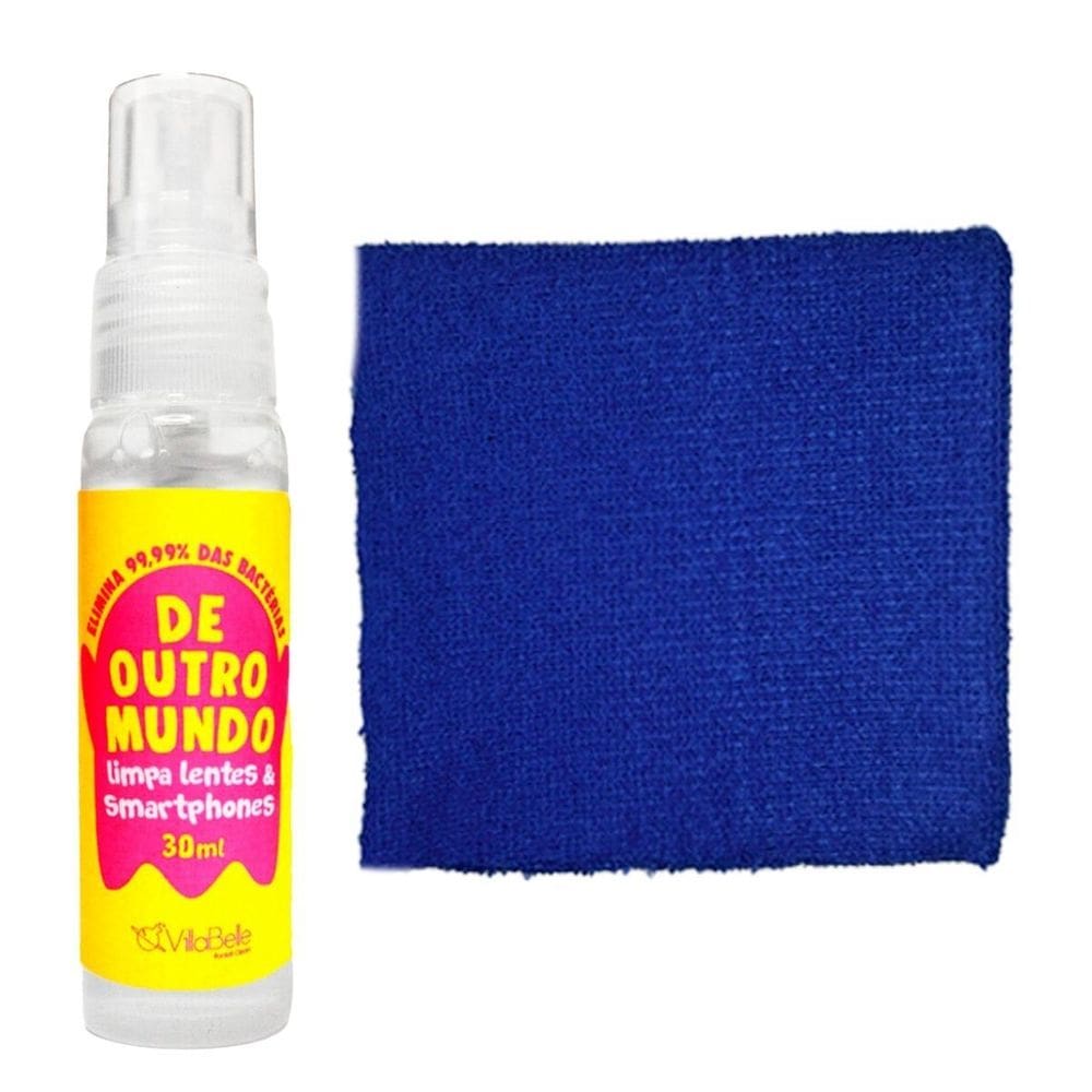 Kit Limpeza Antibacteriana Para Lentes E Celulares