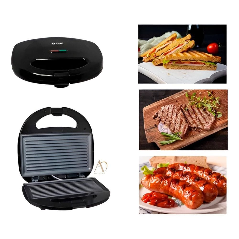 Sanduicheira Grill Chapa Dupla Antiaderente 750W 2 Em 1