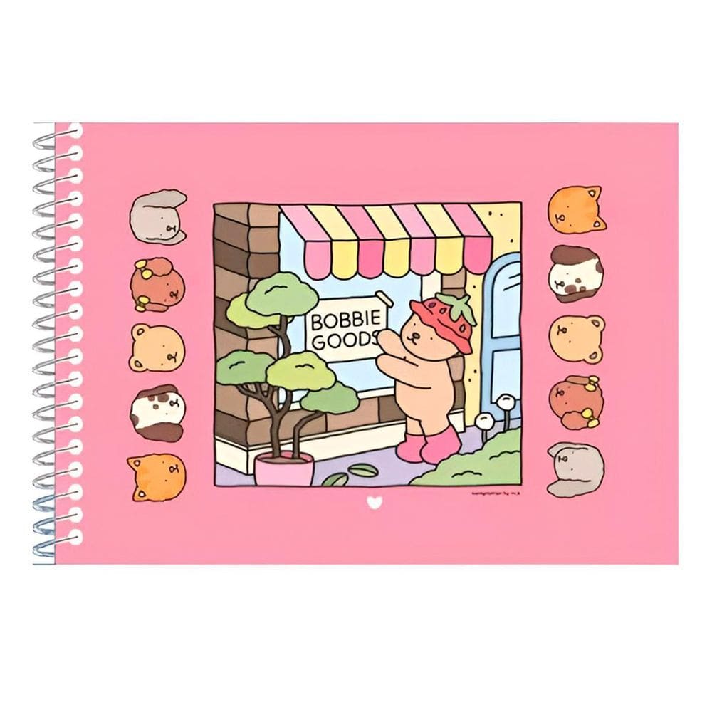 Livrinho Colorir Bobbie Goods Capa Dura Diversão Pintura