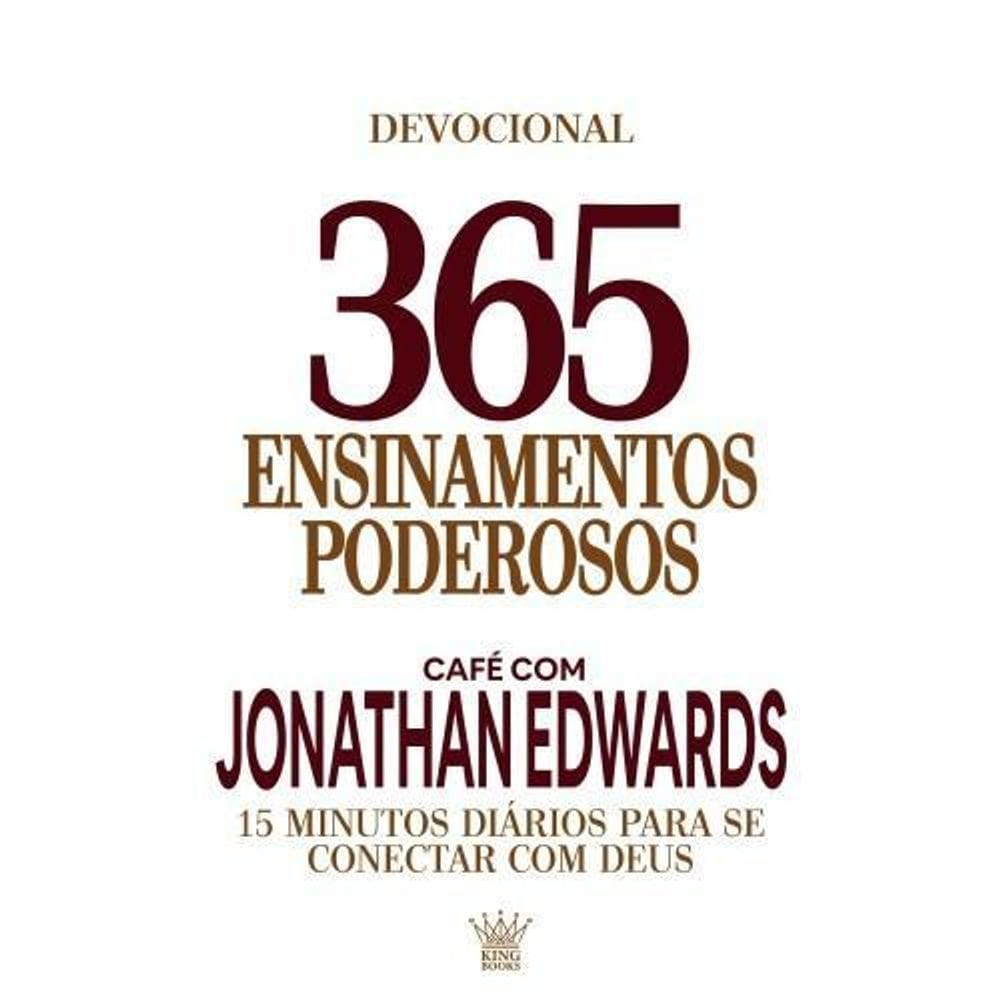 Livro Café Com Jonathan Edwards - King Books
