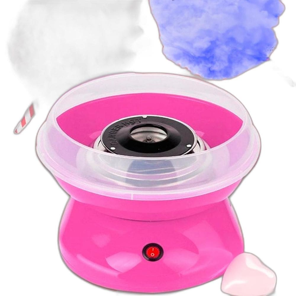 Máquina Algodão Doce Portátil Ideal Produzir Algodão E Doces