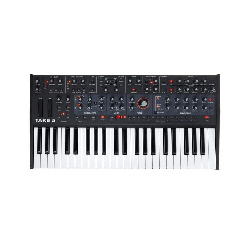 Teclado Sintetizador Sequential Take 5 Com 44 Teclas