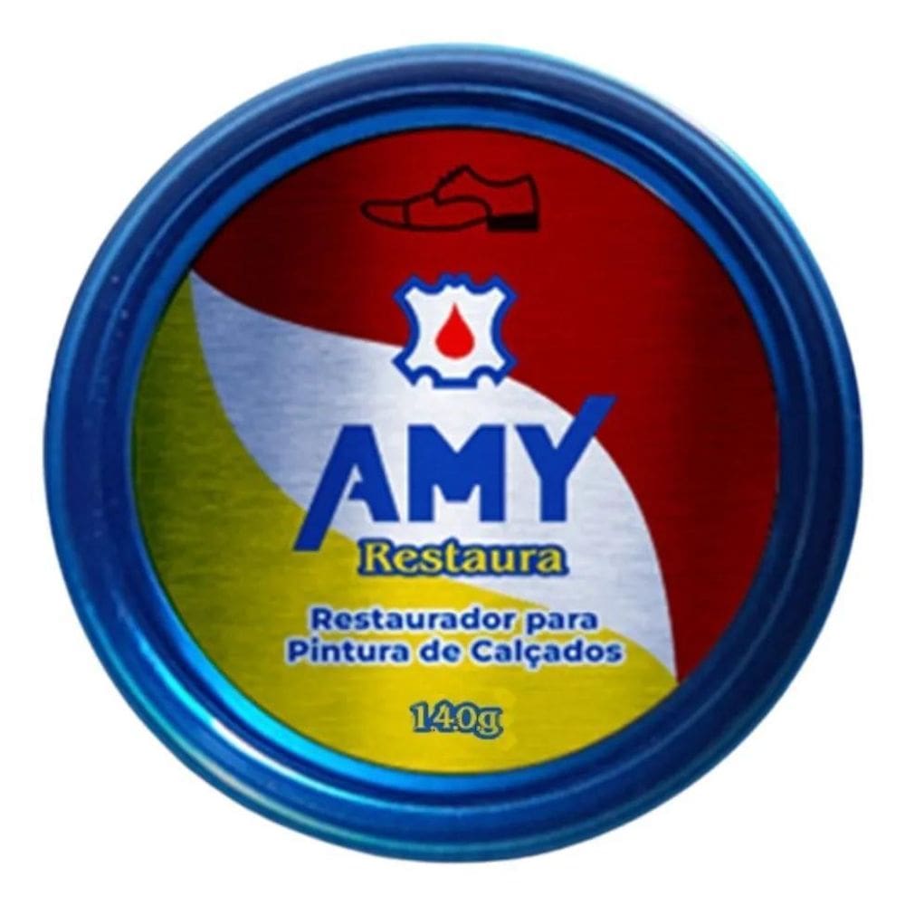 2X Graxa Restauradora Para Sapato De Couro Amy 140G Pasta