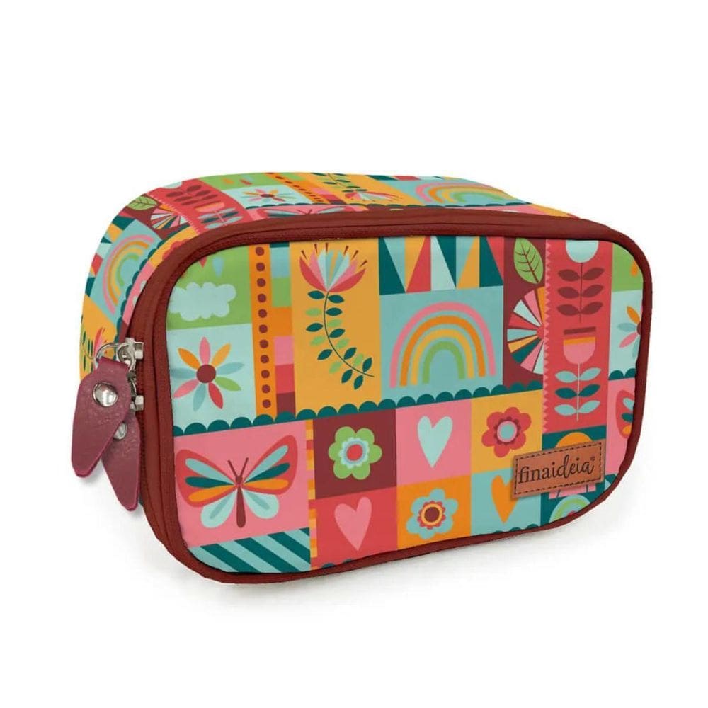 Estojo Box 100 Pens Arco-Iris Fina Ideia