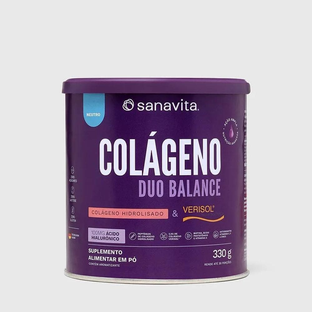 2X Colageno Verisol Duo Balance Sabor Neutro 285G Sanavita