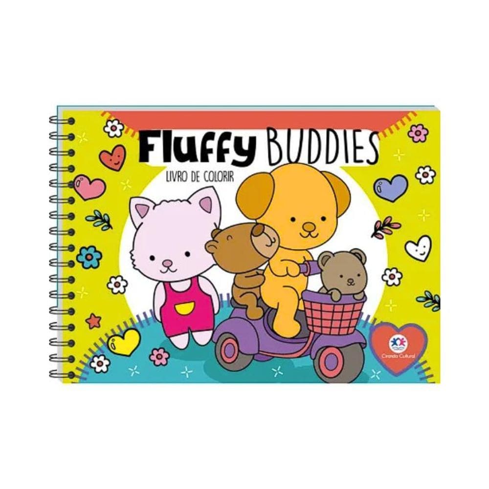 Livro De Colorir Bobbie Goods - Fluffy Buddies