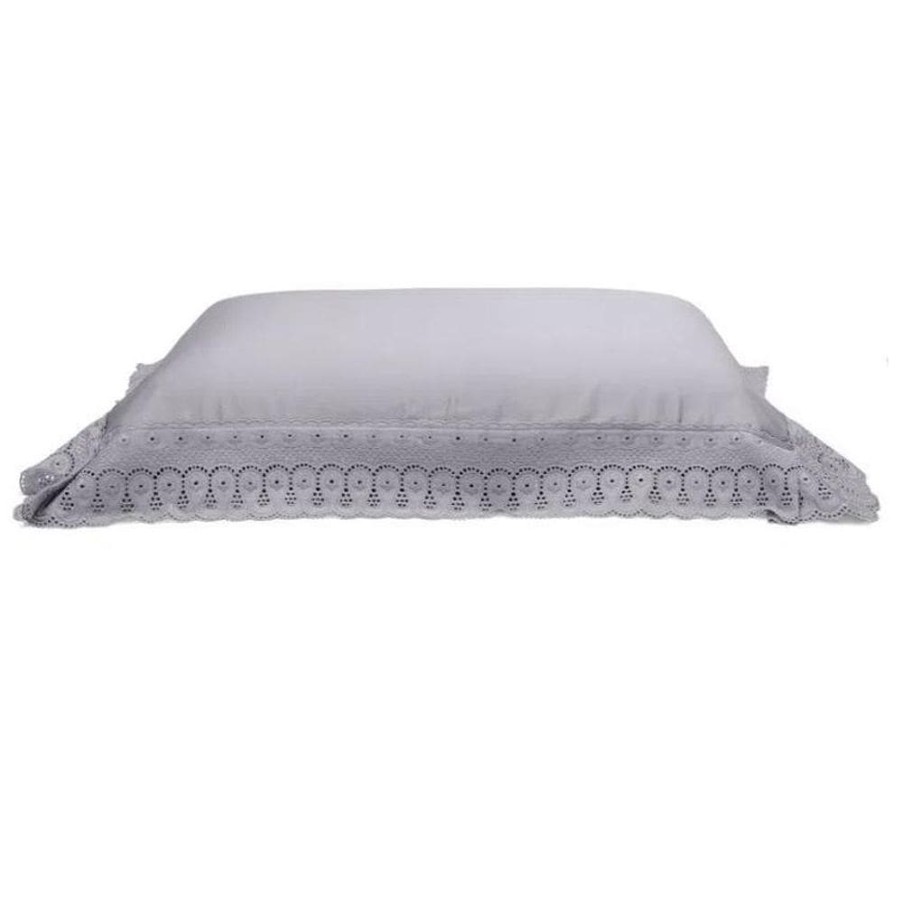 MP - Fronha Avulsa Cristal Com Renda 300 Fios