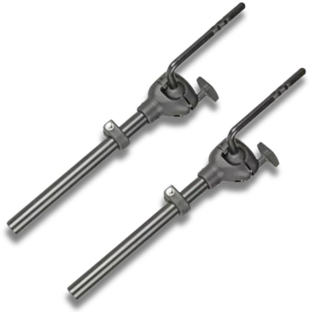 Par De Tom Holder Metal Preto Modelo Rmv