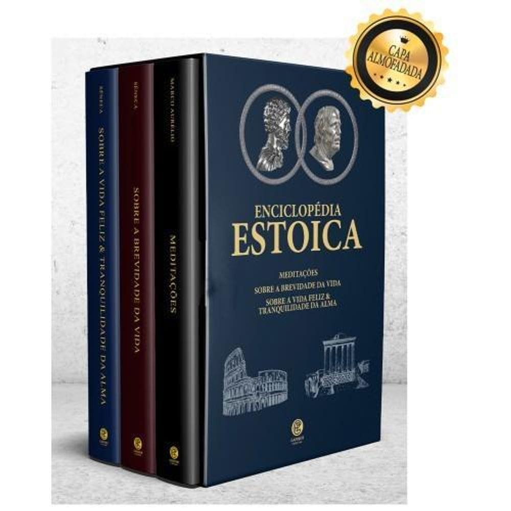 Box Com 3 Livros - Enciclopédia Estoica - Série Ouro