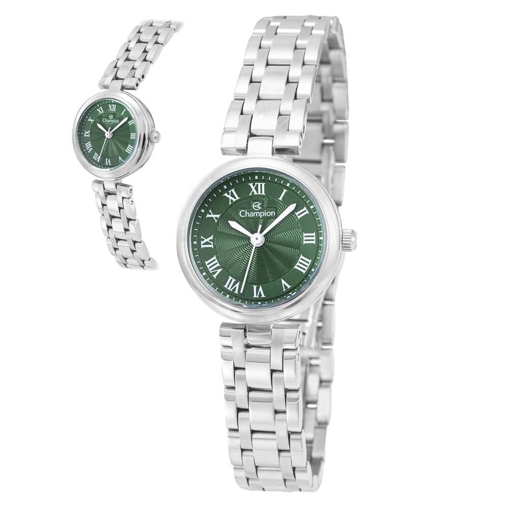 Relógio Champion Feminino Ref: Cf26124g Social Prateado