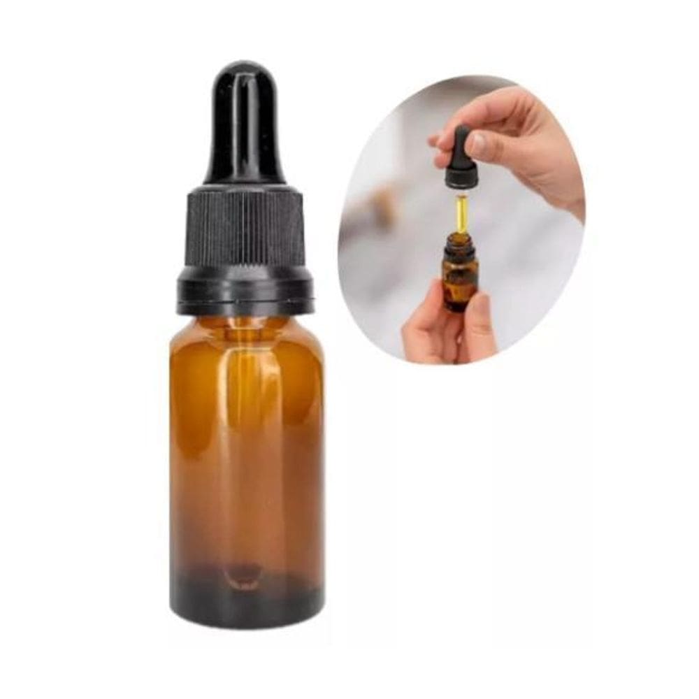 Frasco De Vidro Conta Gotas 10Ml 100 Unidades
