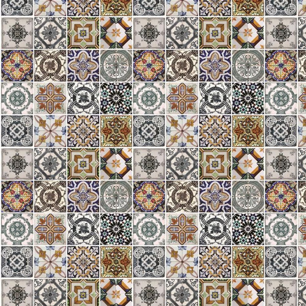 Papel Parede Azulejo Português Autocolante Cozinha Banheiro