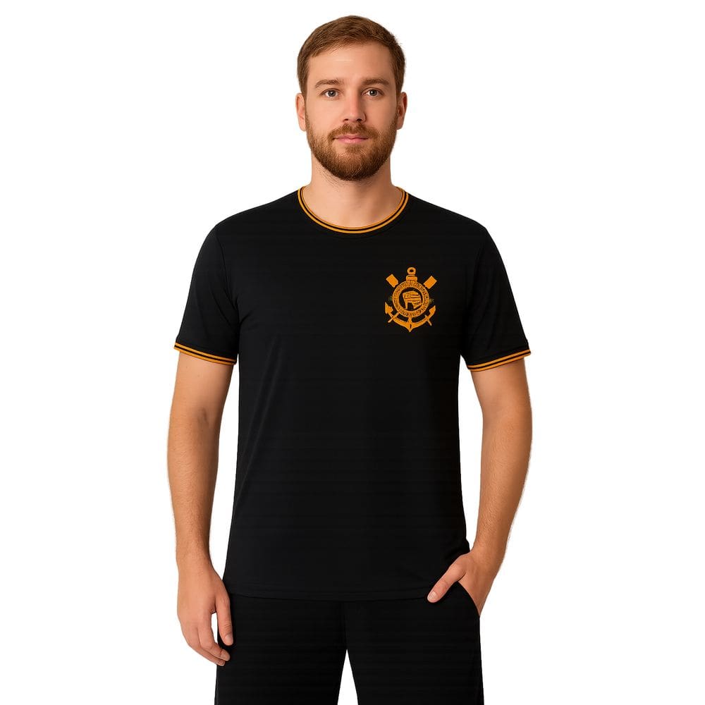 Camisa Corinthians Neon Dry Masculina