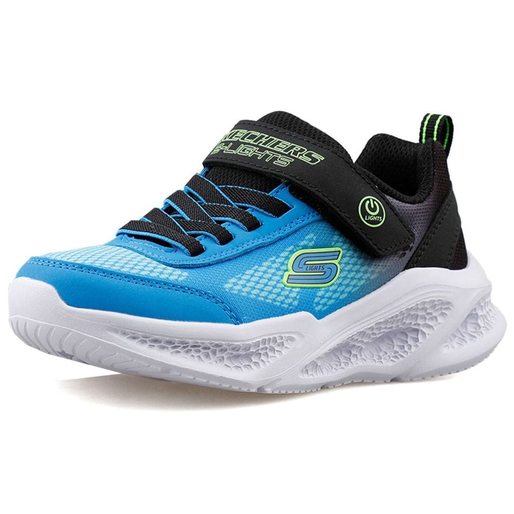 Tenis Infanti Menino Luzes Diversão Meteor Kids Skechers
