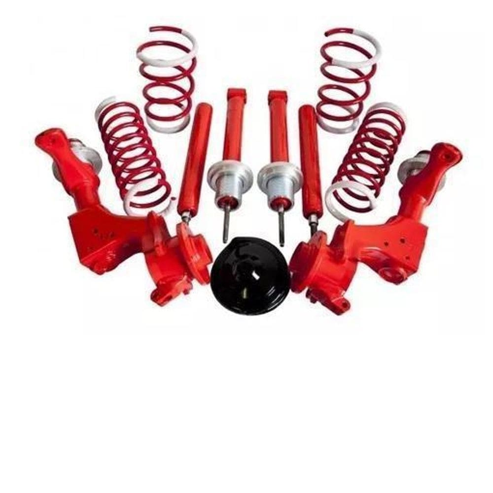 Kit Suspensão Rosca Regulavel Santana 2000 Aro 17