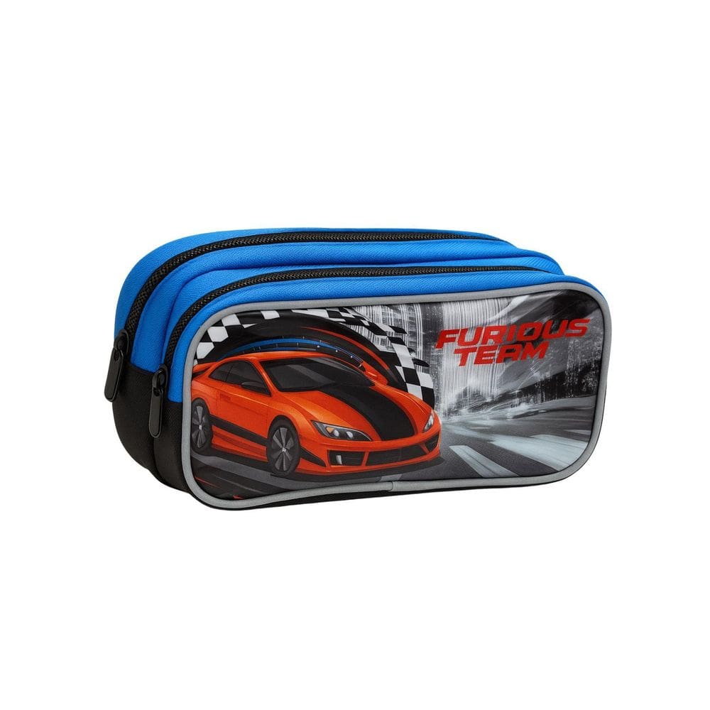 Estojo Furious Tean Duplo Isibras