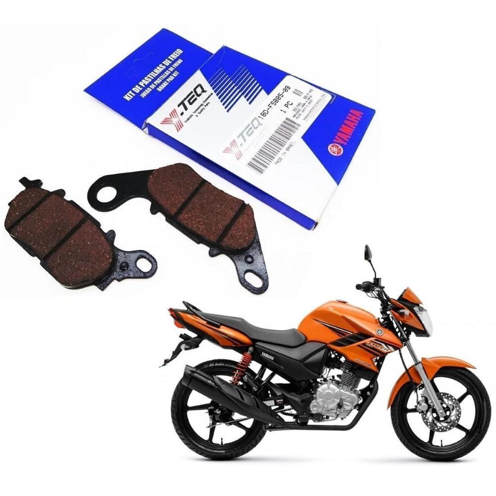 Pastilha Y-Teq Dianteira Factor 125 Fazer 150 Ate 2015