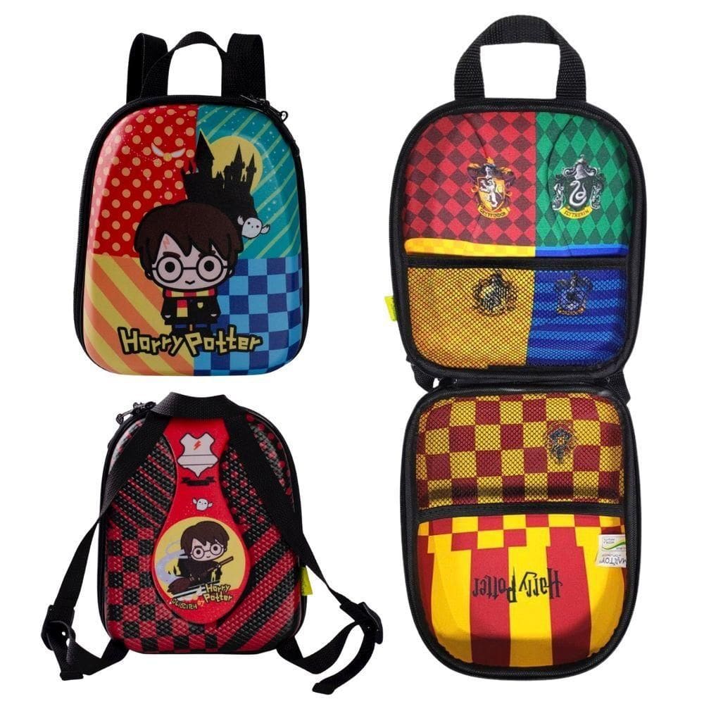 Mochila De Costas Harry Potter Sonserina Grifinória Lufa-lufa Corvinal Hogwarts