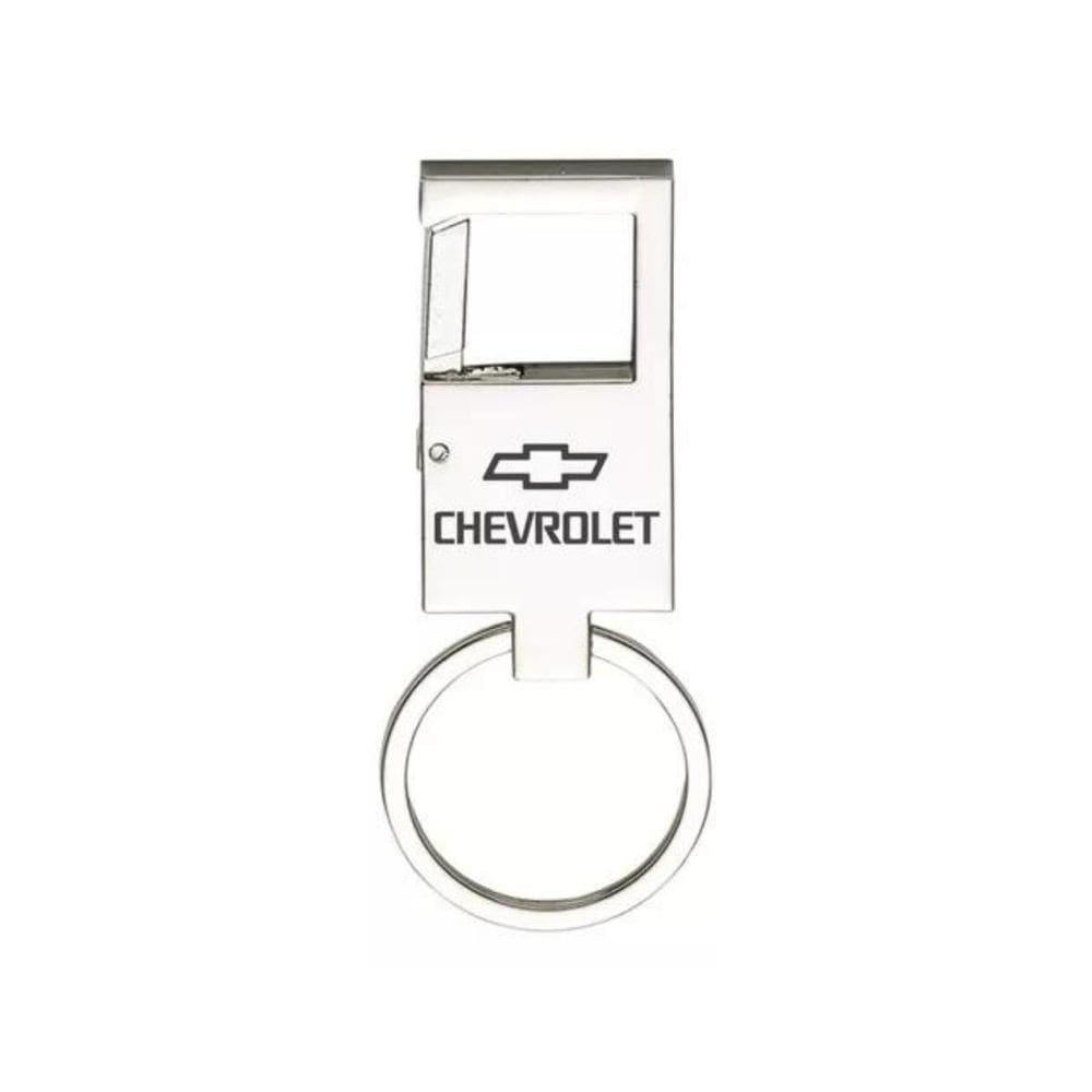MP - Chaveiro Para Chevrolet Metal Espelhado