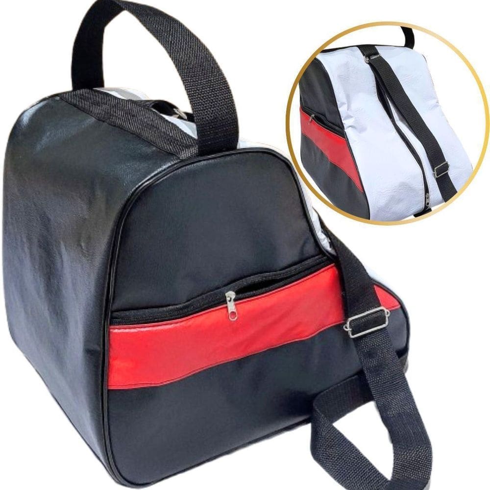 Bolsa Sintética Forte Reforçada Patins Quad/ Roller