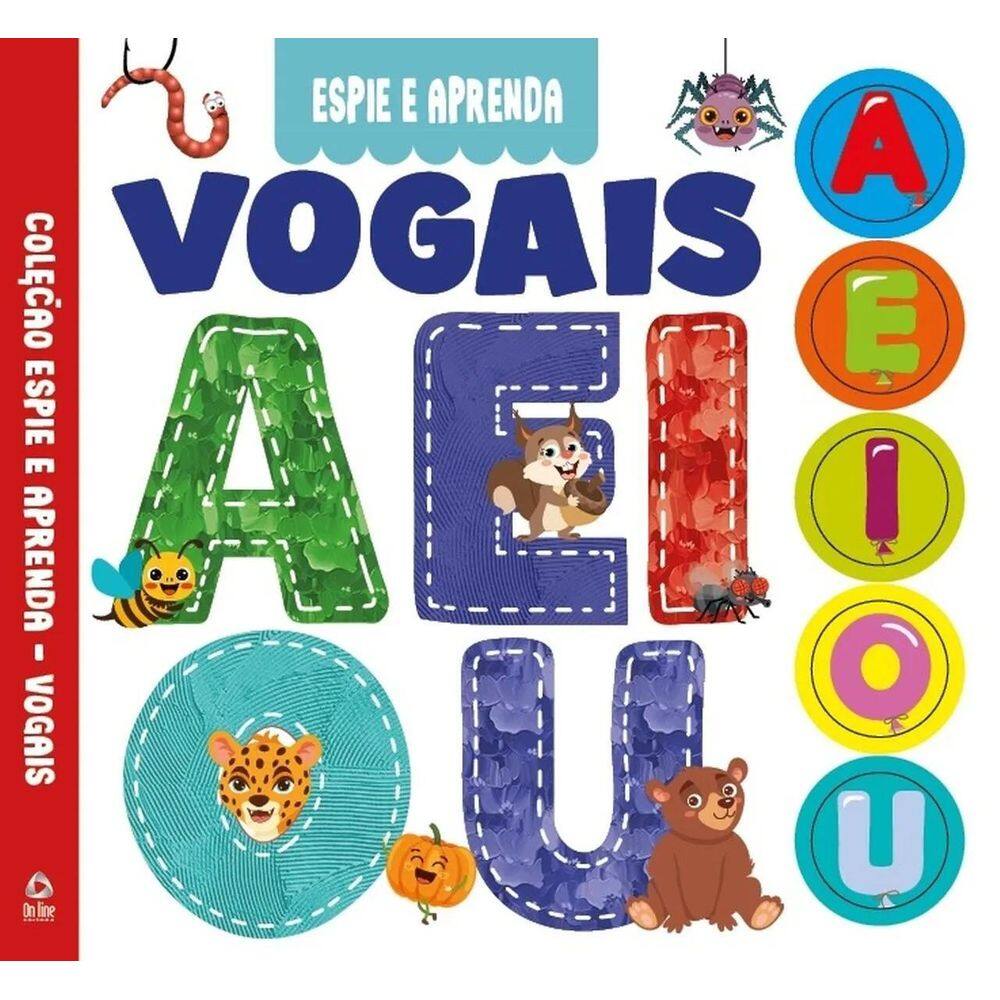 Livro Espie E Aprenda - Vogais - Editora Online