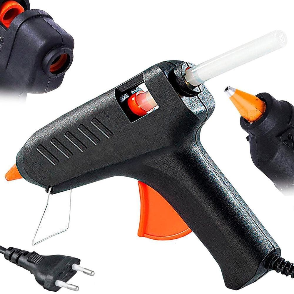 Pistola Cola Quente 60W Perfeita Para Trabalhos Manuais