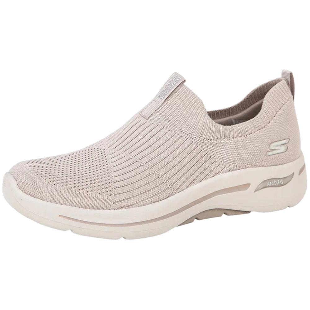Tênis Feminino Facil Calce Go Walk Arch Fit Iconic Skechers
