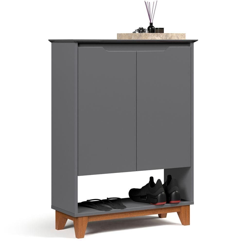 Sapateira Hall Flow Cinza